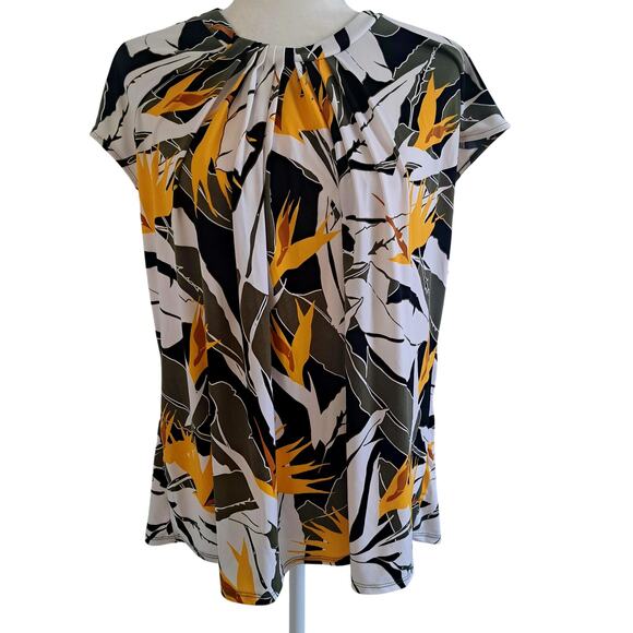 Liz Claiborne Cap Sleeve Top - Picture 1 of 8